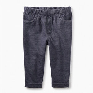 NWT Tea Collection pants indigo‎ Promenade pedal pushers size 5 years